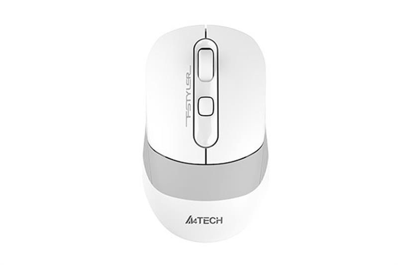 Миша бездротова A4Tech Fstyler FB10CS Grayish White USB