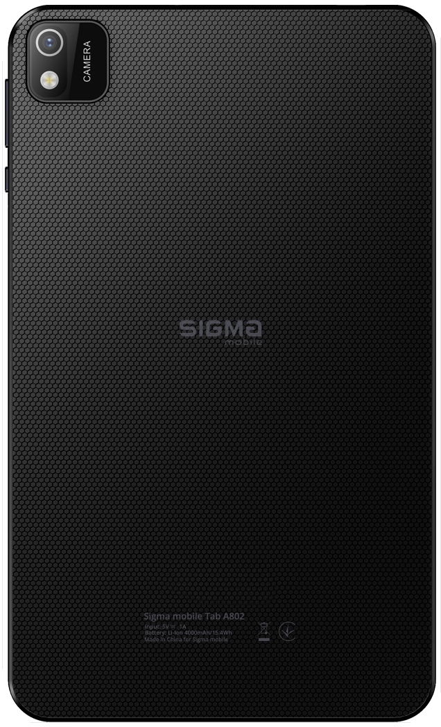 Планшет Sigma mobile Tab A802 4G Black (4827798766712)