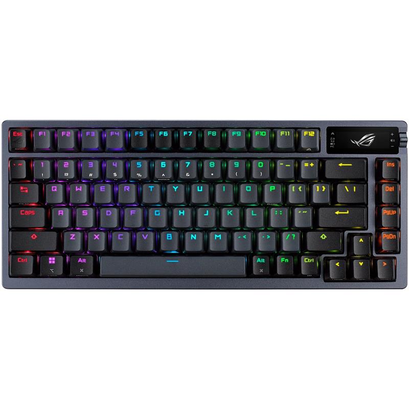 Клавіатура бездротова Asus ROG Azoth RGB WL BT Black (90MP0316-BKUA01)