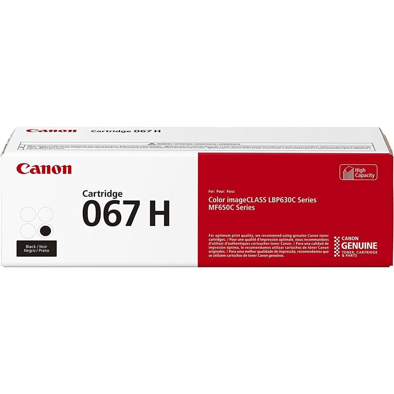 Картридж Canon 067H MF651Cw/MF655Cdw/MF657Cdw/LBP631Cw/LBP633Cdw Black (5106C002)