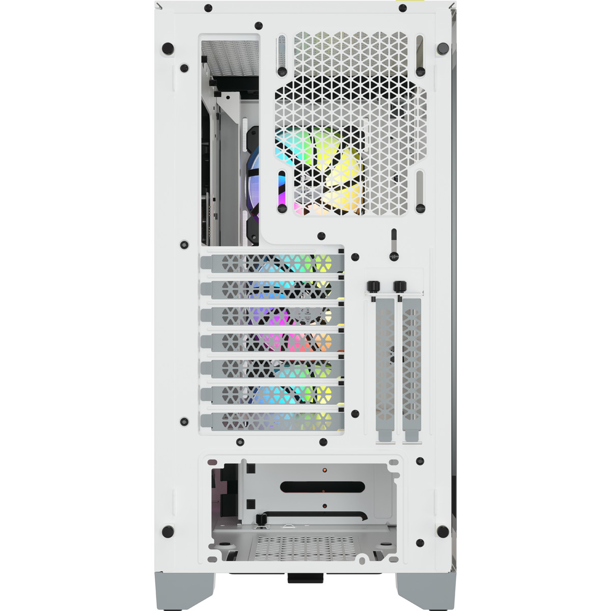 Корпус Corsair iCUE 4000X RGB Tempered Glass White (CC-9011205-WW) без БЖ