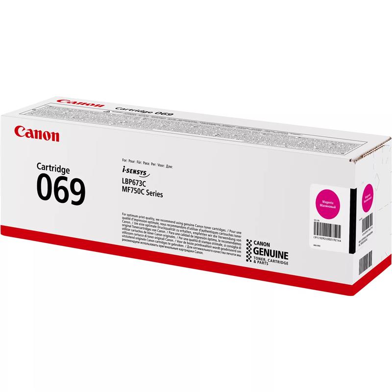 Картридж Canon 069 MF752Cdw/MF754Cdw/LBP673Cdw Magenta (5092C002)