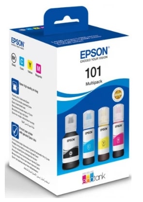 Комплект чорнила Epson L4150/L4160 Multipack (C,M,Y,Bk) (C13T03V64A)