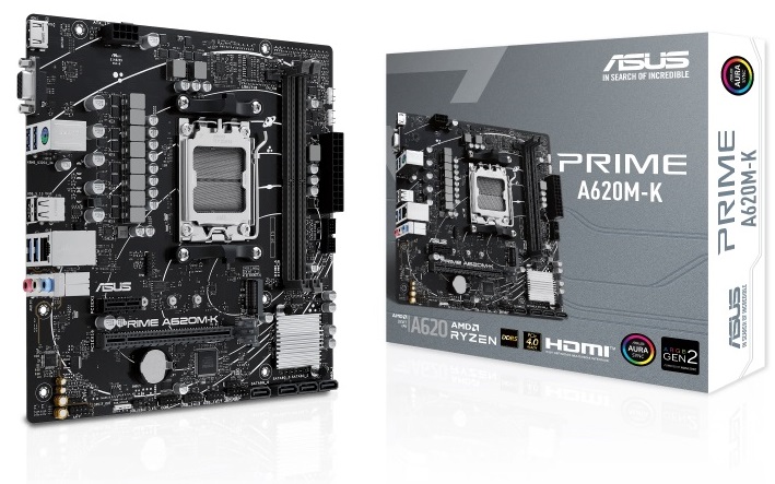 Материнська плата Asus Prime A620M-K Socket AM5