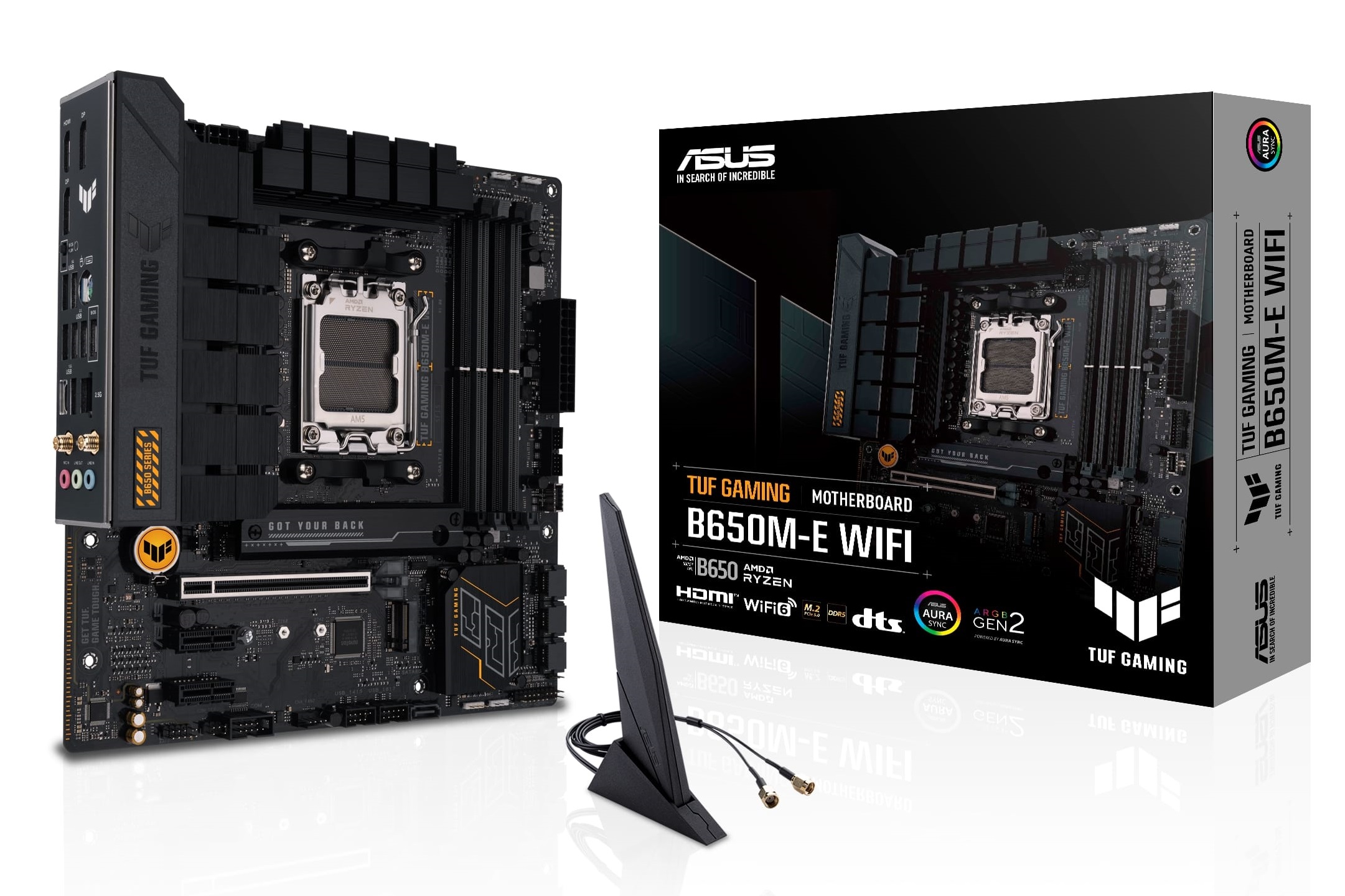 Материнська плата Asus TUF Gaming B650M-E WiFi Socket AM5