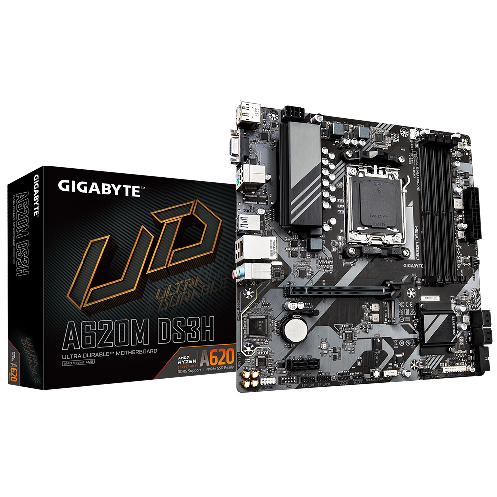 Материнська плата Gigabyte A620M DS3H Socket AM5