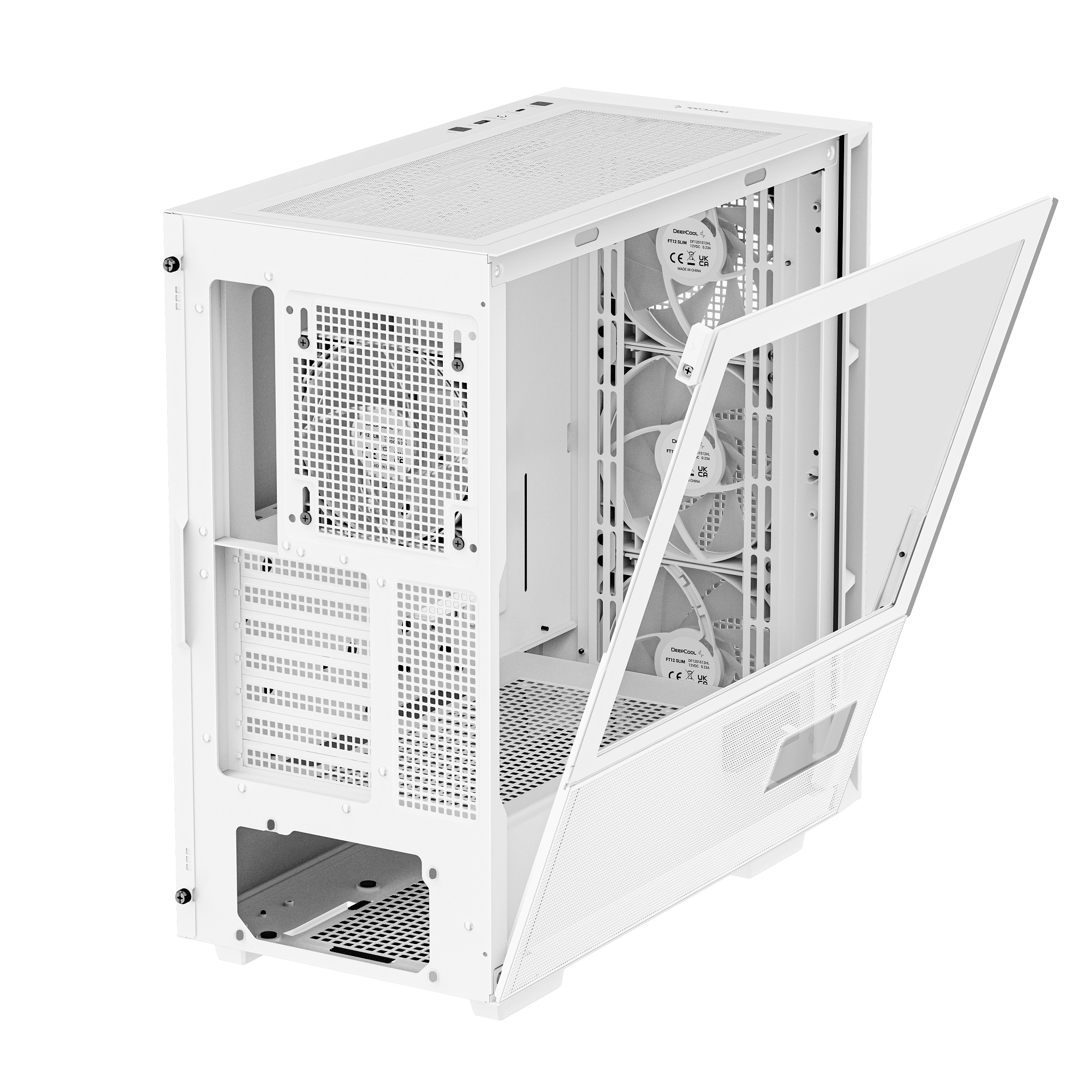 Корпус DeepCool CH560 Digital White (R-CH560-WHAPE4D-G-1) без БЖ