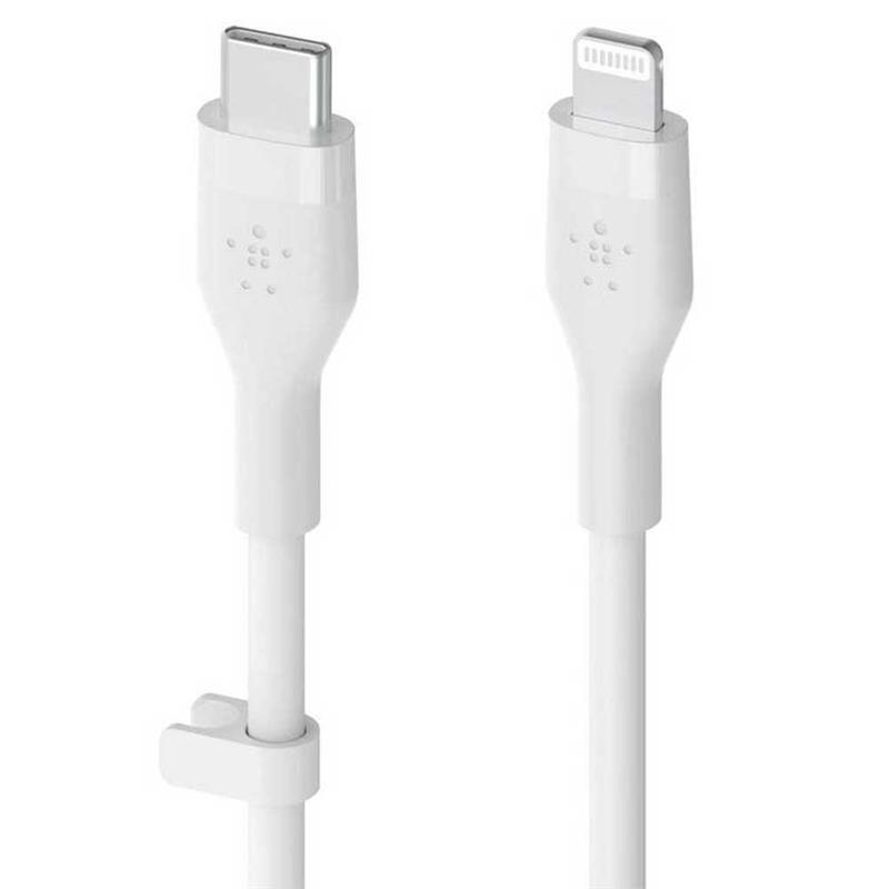 Кабель Belkin BoostCharge Flex USB Type-C - Lightning (M/M), 1 м, White (CAA009bt1MWH) OEM