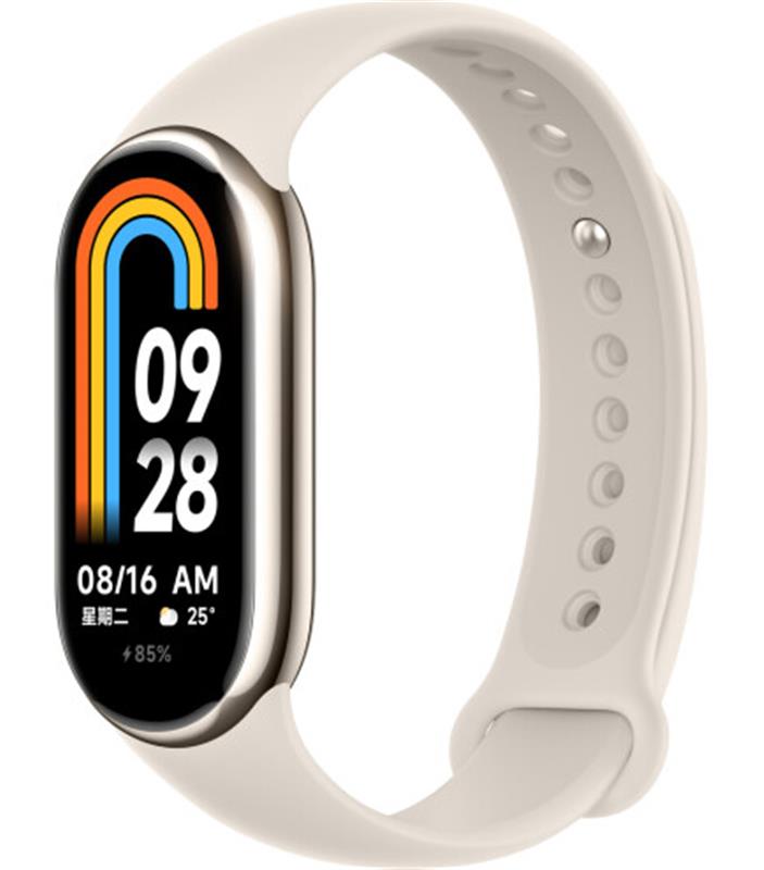 Фiтнес-браслет Xiaomi Mi Smart Band 8 Champagne Gold (BHR7166GL)