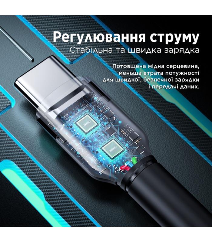 Кабель Remax Jany Series 3в1 USB to Type-C/Lightning/Micro-USB Silver (RC-124TH)