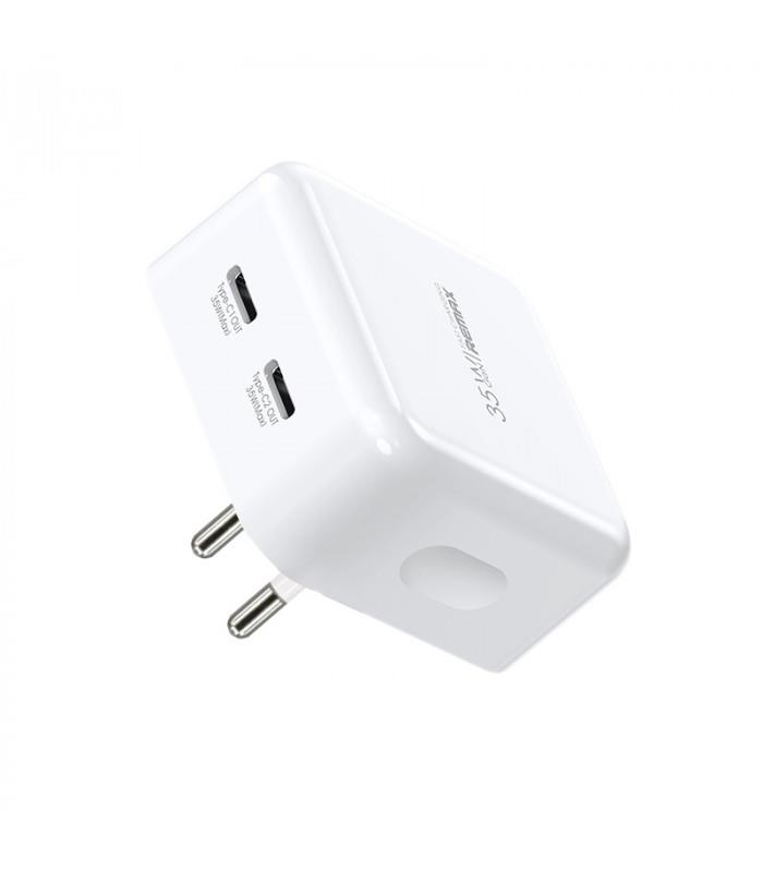 Мережевий зарядний пристрій Remax 35W PD + QC Fast Charger White (RP-U87)