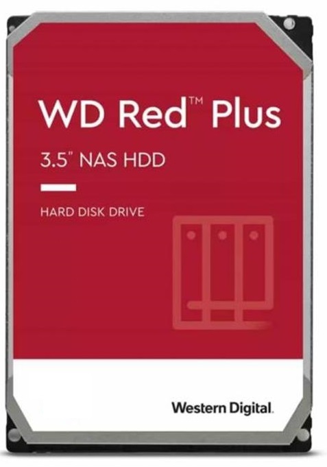 Накопичувач HDD SATA 8.0TB WD Red Plus 5700rpm 128MB (WD80EFZZ)