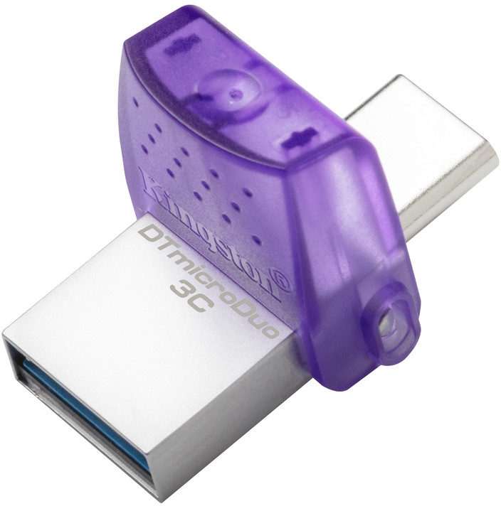 Флеш-накопичувач USB3.2 64GB Type-C Kingston DataTraveler microDuo 3C (DTDUO3CG3/64GB)