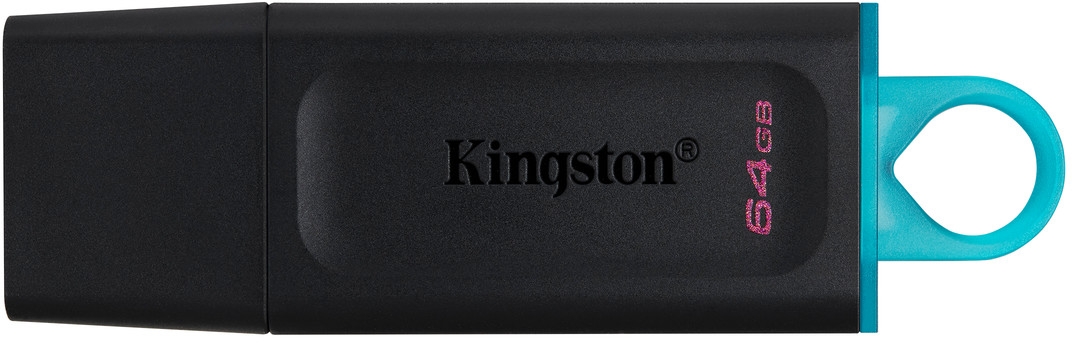 Флеш-накопичувач USB3.2 64GB Kingston DataTraveler Exodia Black/Teal (DTX/64GB)