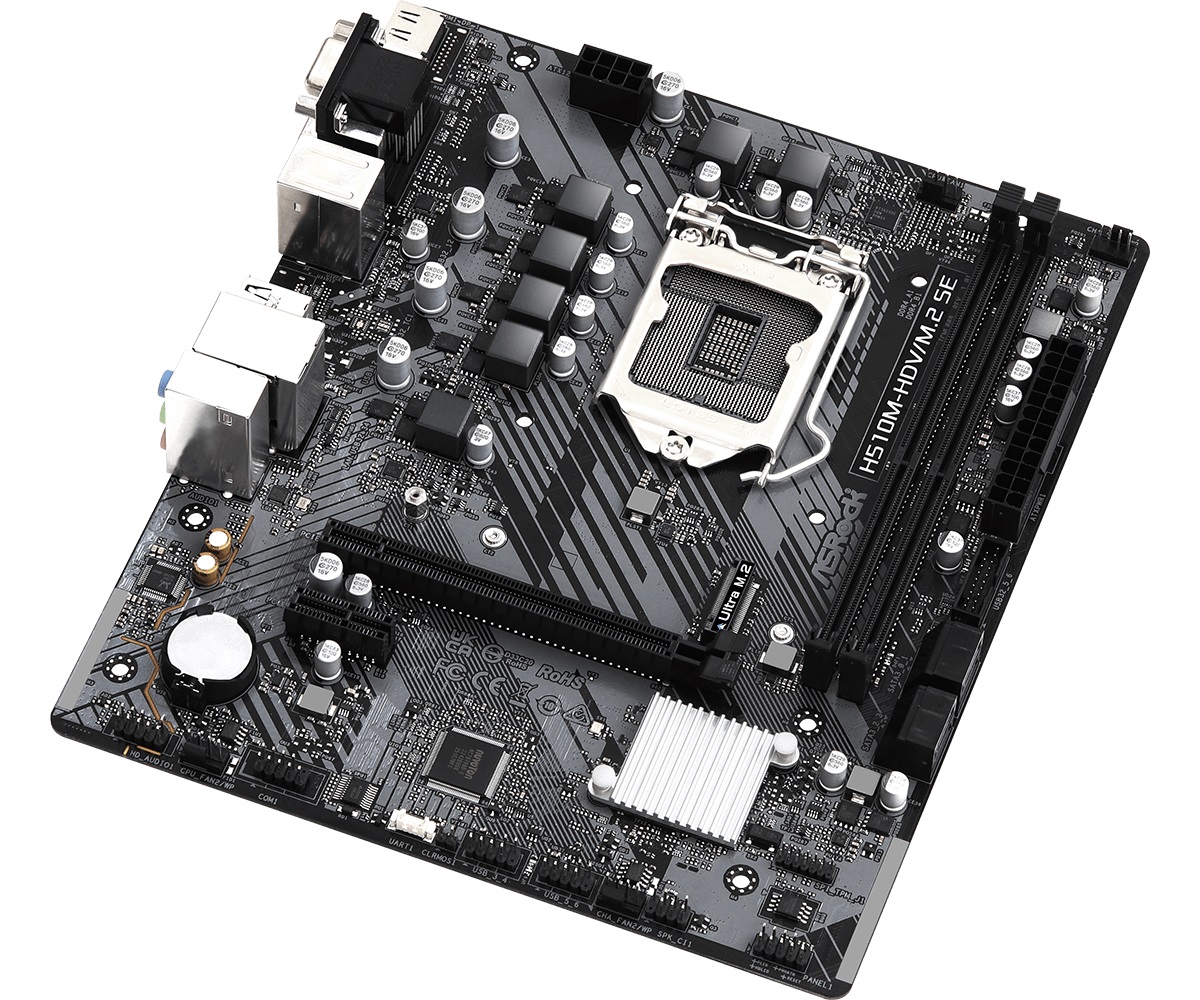 Материнська плата ASRock H510M-HDV/M.2 SE Socket 1200