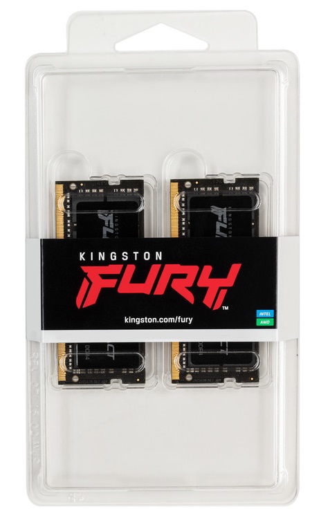 Модуль пам`яті SO-DIMM 2x16GB/2666 DDR4 Kingston Fury Impact (KF426S15IB1K2/32)