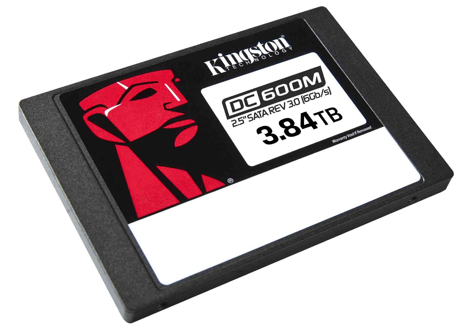 Накопичувач SSD  3.84TB Kingston SSD DC600M 2.5" SATAIII 3D TLC (SEDC600M/3840G)