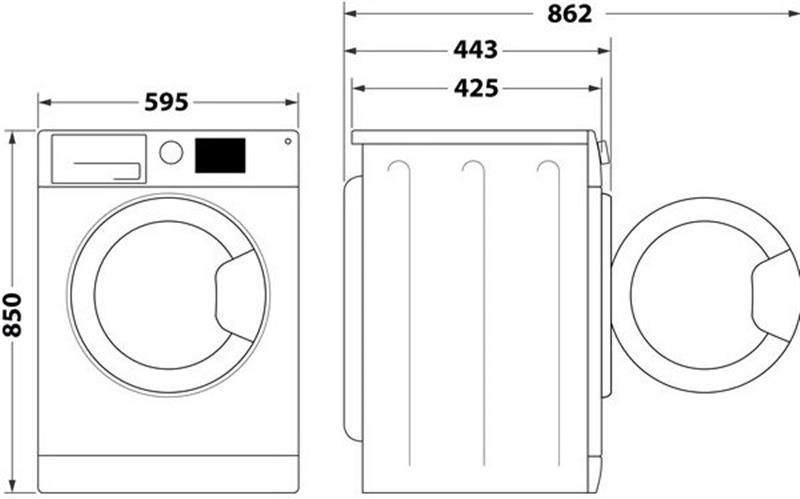 Пральна машина Indesit OMTWSA 61053 WK EU