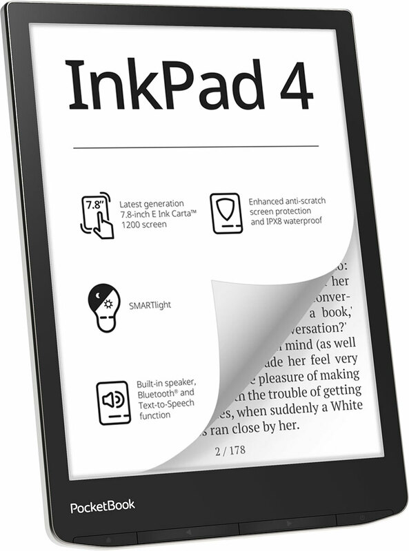 Електронна книга PocketBook 743G InkPad 4 Stundust Silver (PB743G-U-CIS)