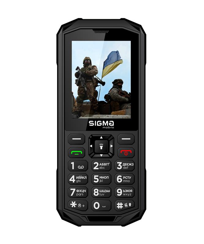 Мобільний телефон Sigma mobile X-treme PA68 Dual Sim Black (4827798466513)