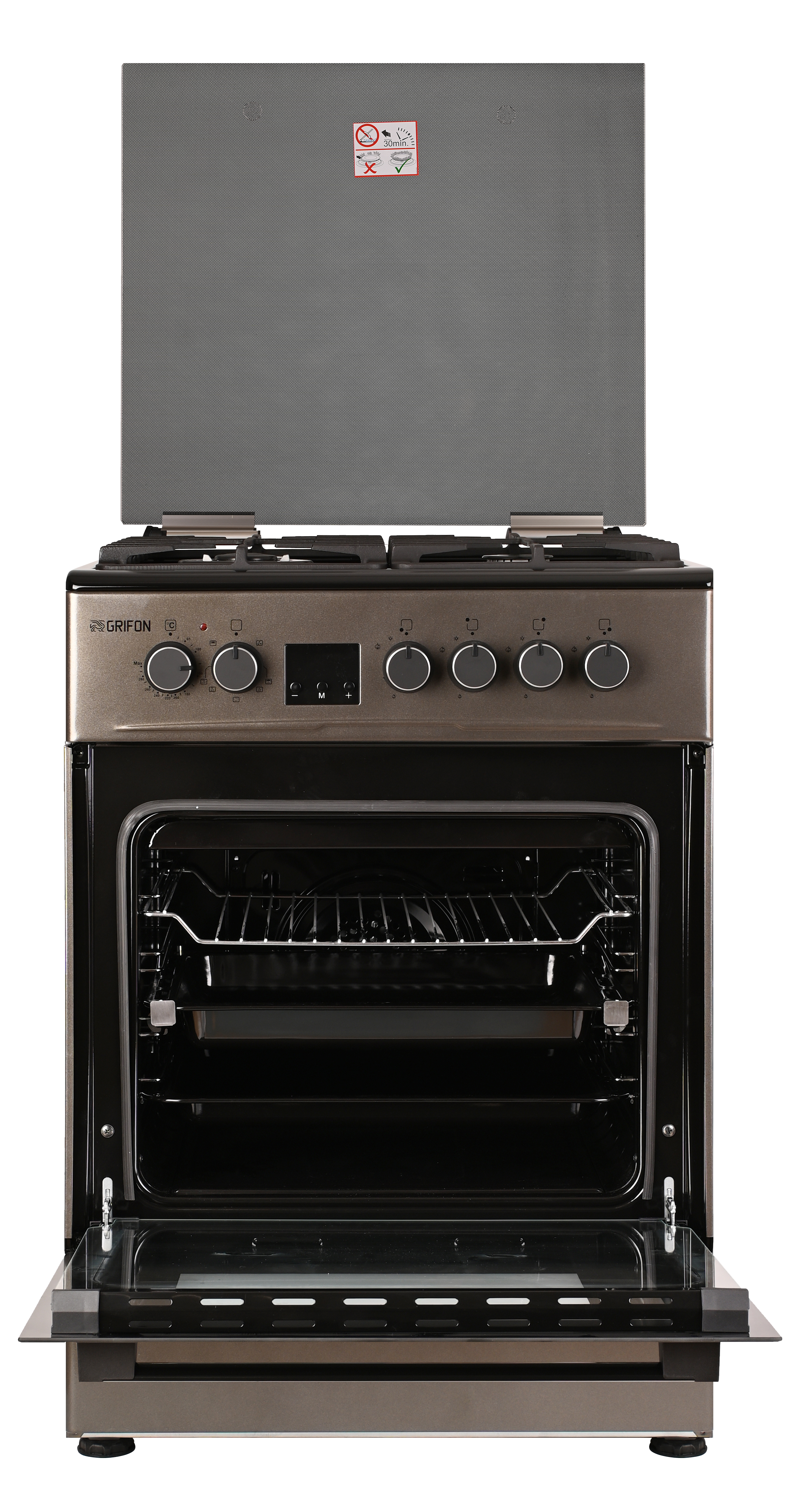 фото Комбінована плита Grifon C643A-CAWTGBD3