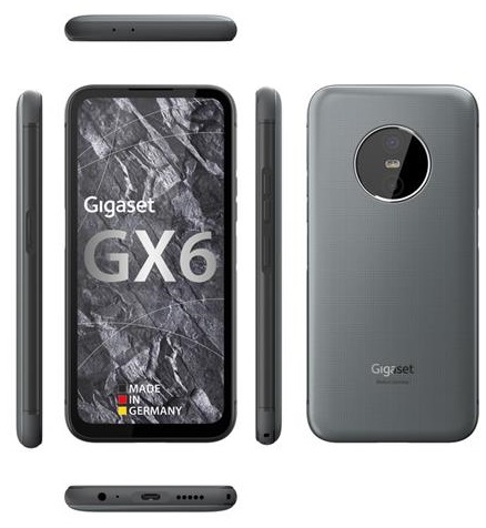 Смартфон Gigaset GX6 IM 6/128 GB Dual Sim Titanium Grey (S30853H1528R111)