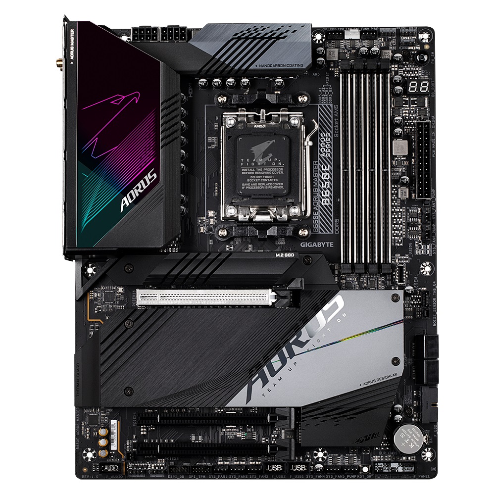 Материнська плата Gigabyte B650E Aorus Master Socket AM5