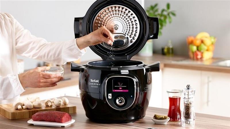 Мультиварка-скороварка Tefal Cook4me+ Connect CY855830