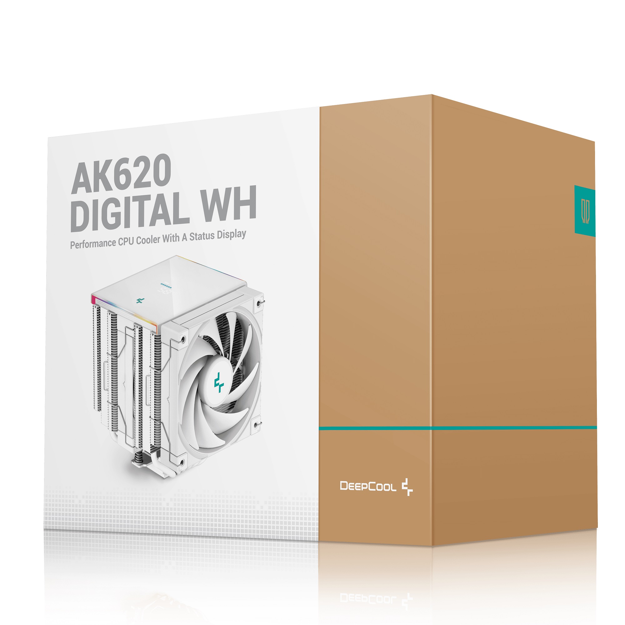 Кулер процесорний DeepCool AK620 Digital WH (R-AK620-WHADMN-G)