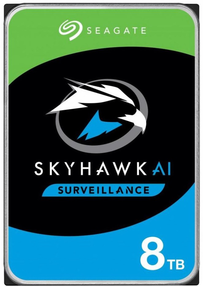 Накопичувач HDD 3.5" SATA 8.0TB Seagate SkyHawk Surveillance 5400rpm 256MB (ST8000VX010)