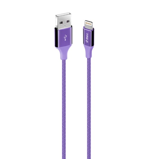 Кабель Ttec USB - Lightning (M/M), AlumiCable, 1.2 м, Purple (2DK16MR)