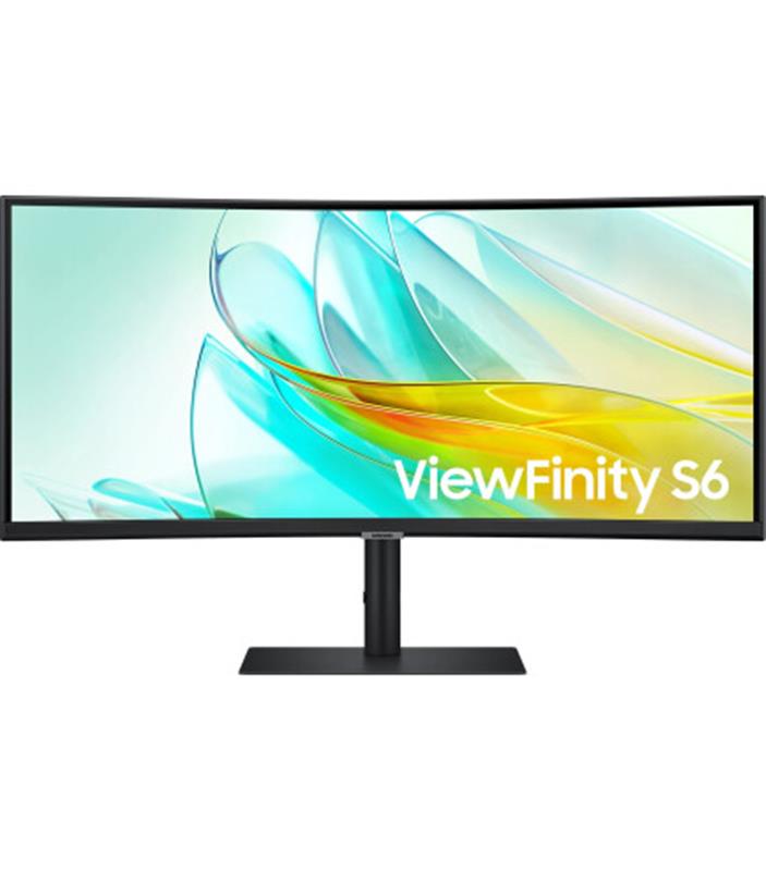 Монiтор Samsung 34" ViewFinity LS34C650U (LS34C650UAIXCI) VA Black Curved