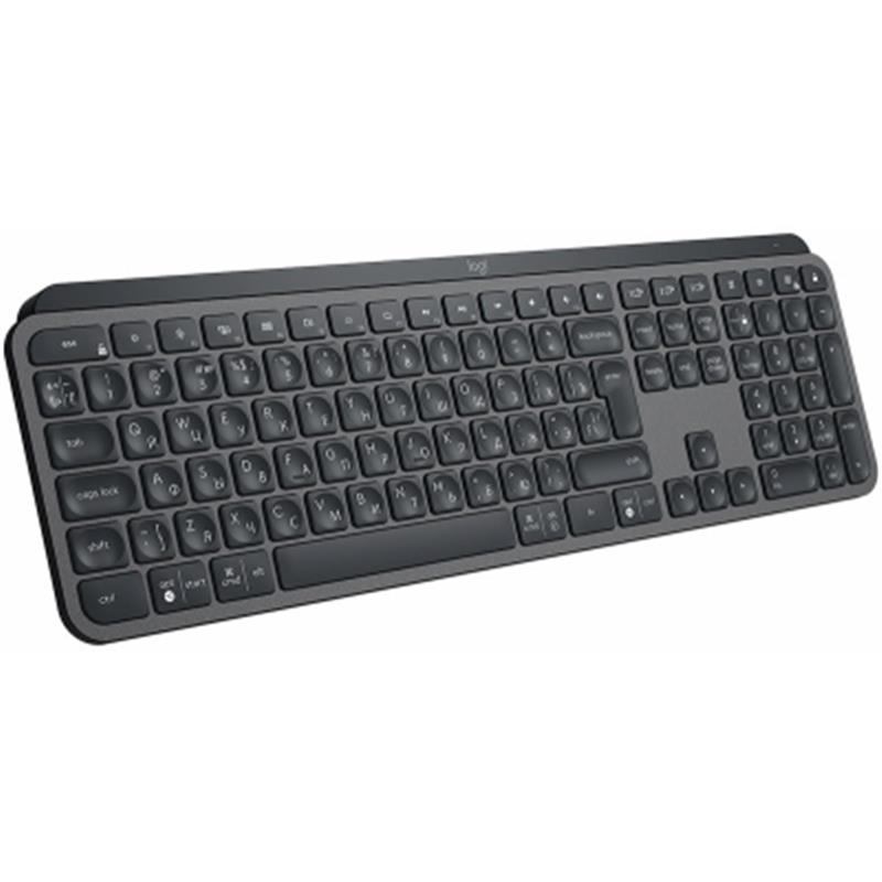 Комплект (клавіатура, миша) бездротовий Logitech MX Keys Combo for Business Graphite US (920-010933)