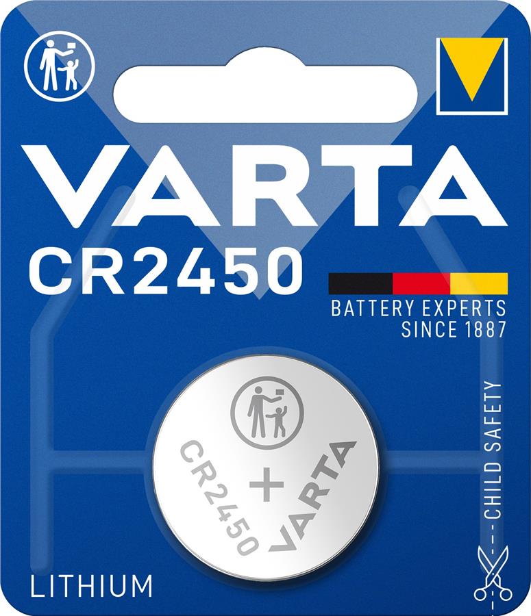 Батарейка Varta CR 2450 BL 1шт