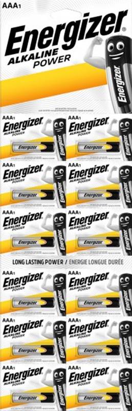 Батарейка Energizer AAA/LR03 BL 12шт(1штх12) відривний