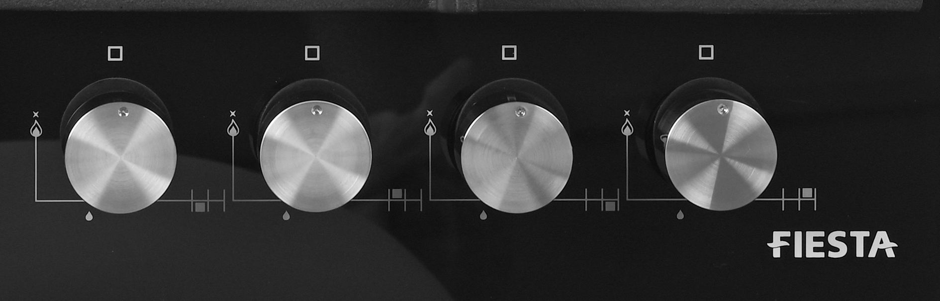 фото Газова варильна поверхня Fiesta G64BGCH SBF R