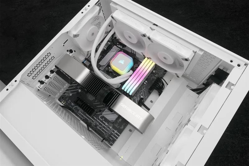 Система водяного охолодження Corsair iCUE H100i RGB Elite Liquid CPU Cooler White (CW-9060078-WW)