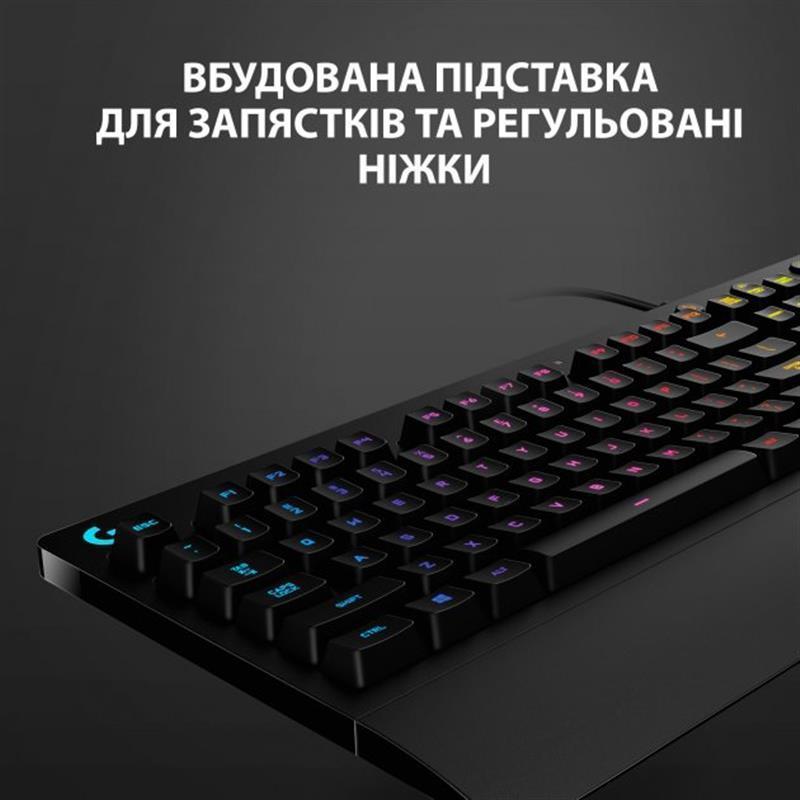 Клавiатура Logitech G213 Prodigy Black (920-010740)