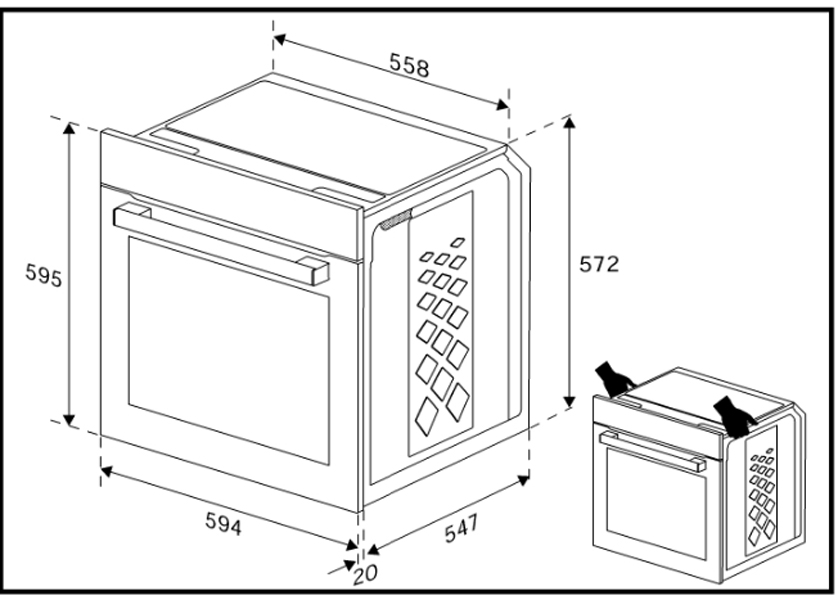 Духова шафа Beko BBIE13100XC