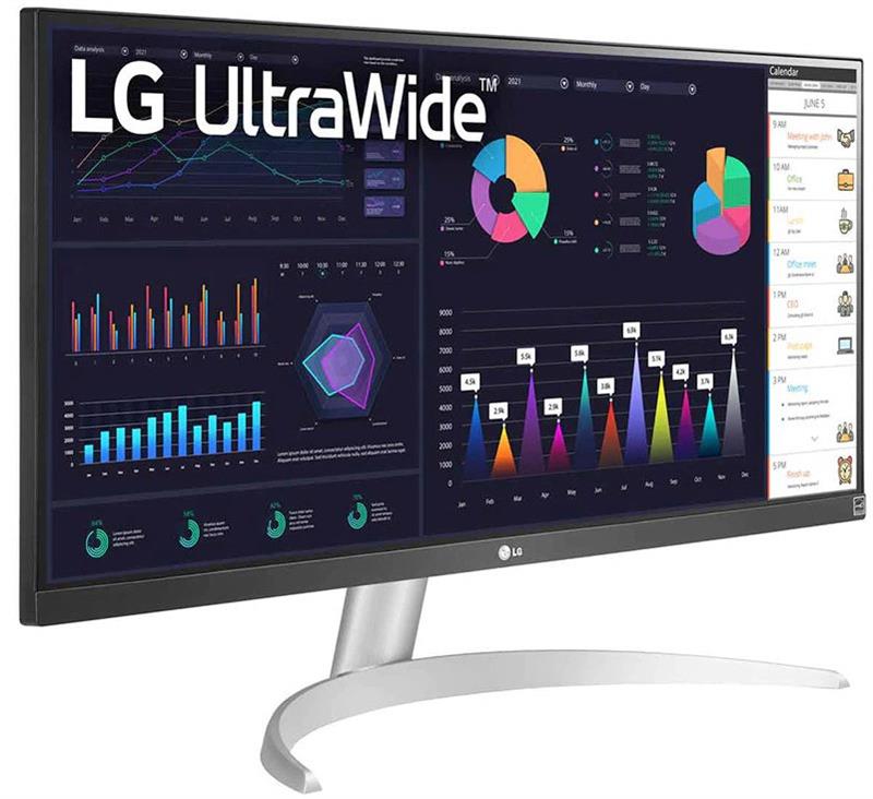 Монiтор LG 29" UltraWide 29WQ600-W IPS White