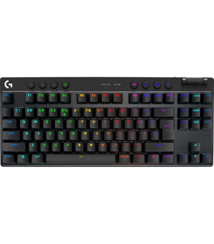 Клавiатура Logitech G PRO X TKL Lightspeed Black Tactile (920-012136)