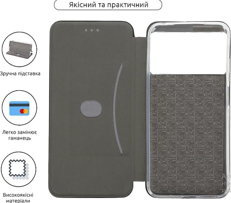 Чохол-книжка BeCover Exclusive для Xiaomi Poco M5 4G Black (709017)