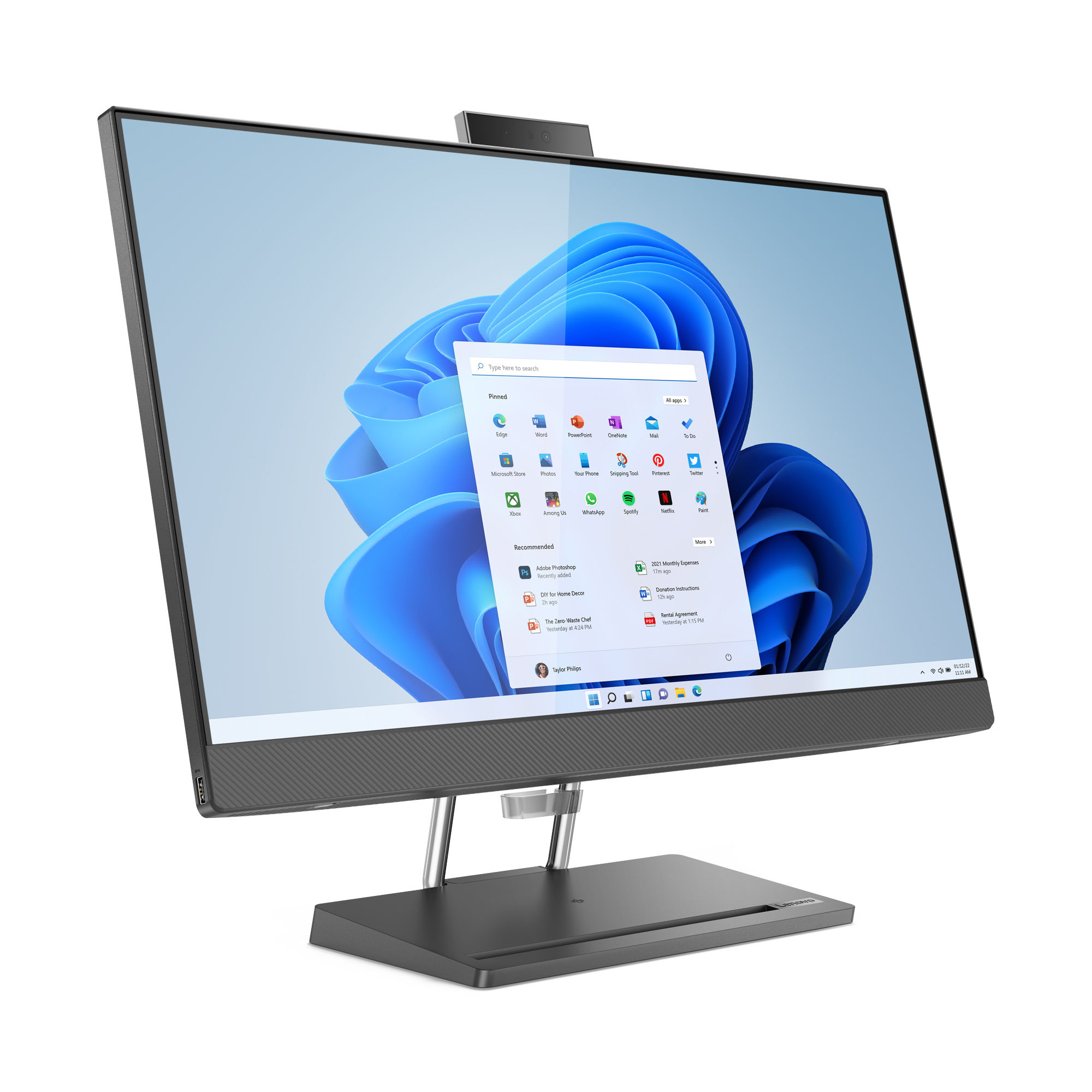 Моноблок Lenovo IdeaCentre AIO 3 24IAH7 (F0GR00AYUA) Storm Grey