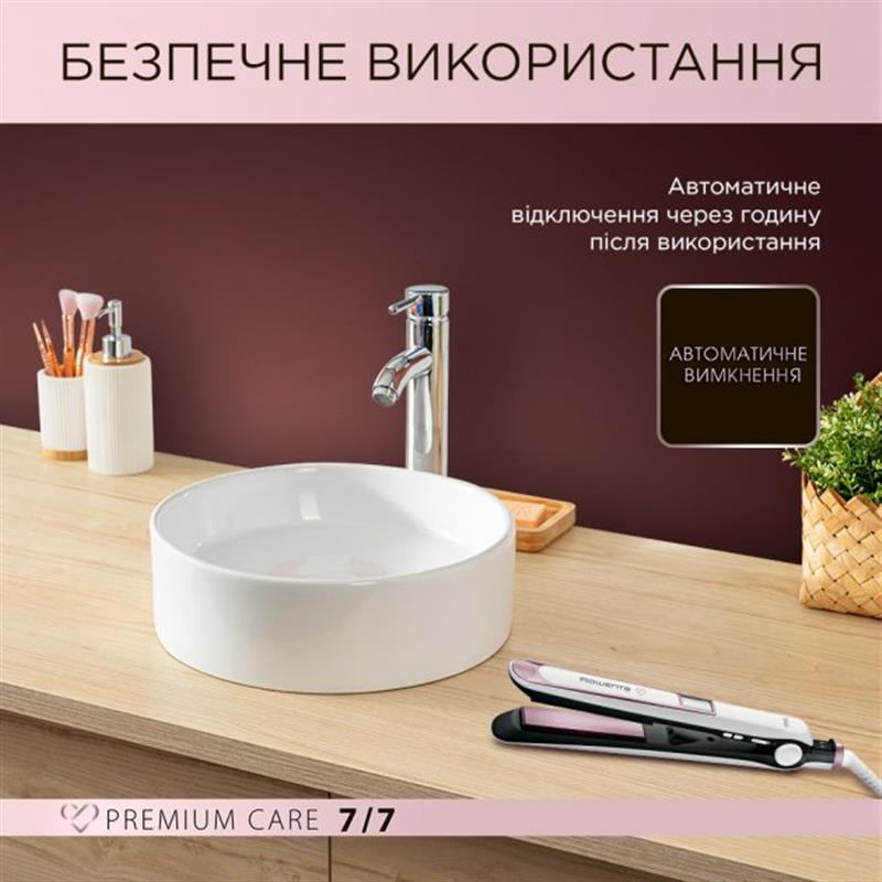 Випрямляч для волосся Rowenta SF7460 Premium Care