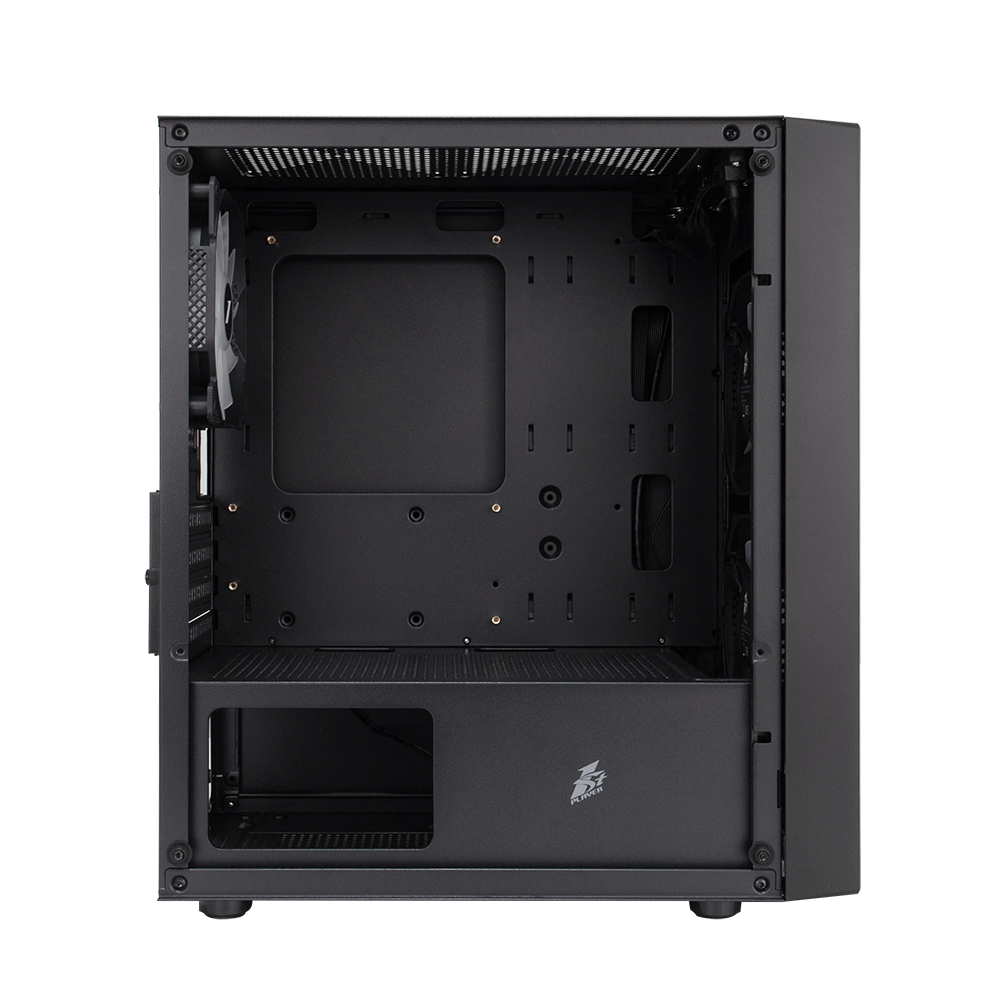 Корпус 1stPlayer BS-2-3F1-BK Black без БЖ