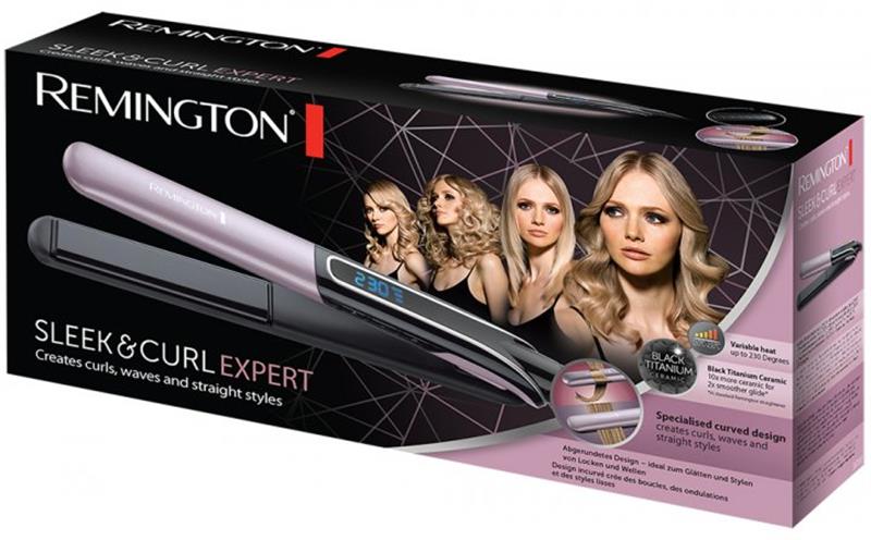 Випрямляч для волосся Remington S6700 Sleek & Curl Expert