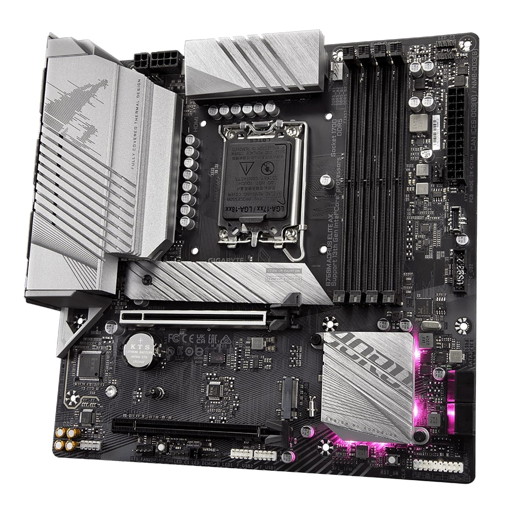 Материнська плата Gigabyte B760M Aorus Elite AX Socket 1700