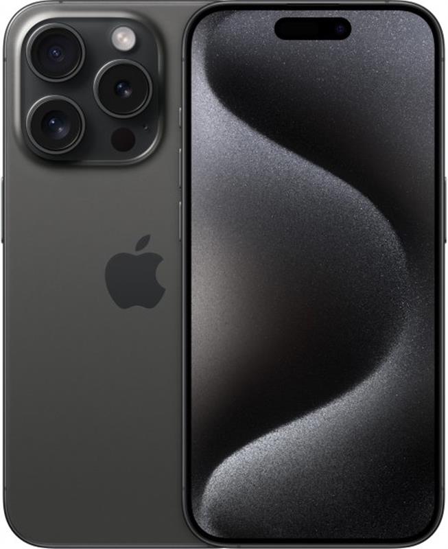 Смартфон Apple iPhone 15 Pro 512GB A3102 Black Titanium (MTV73RX/A)