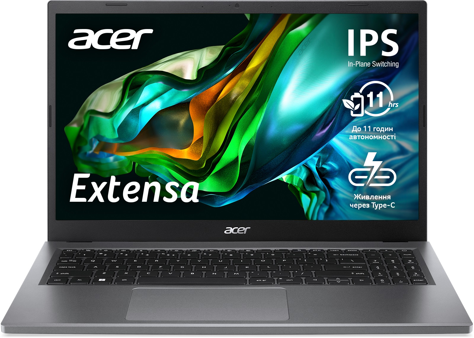 Ноутбук Acer Extensa 15 EX215-23-R1KW (NX.EH3EU.01J) Steel Gray