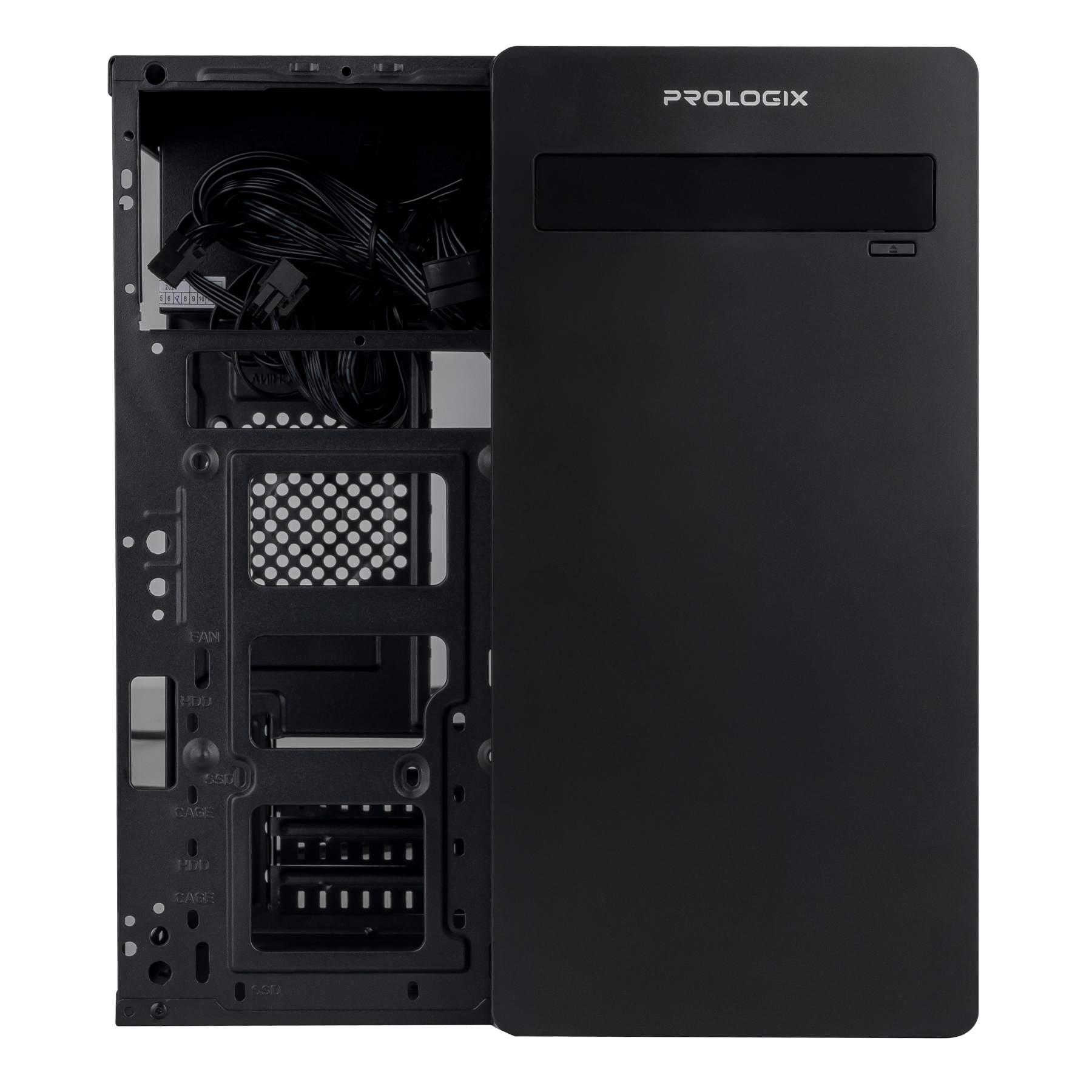 Корпус Prologix E101 500W Black